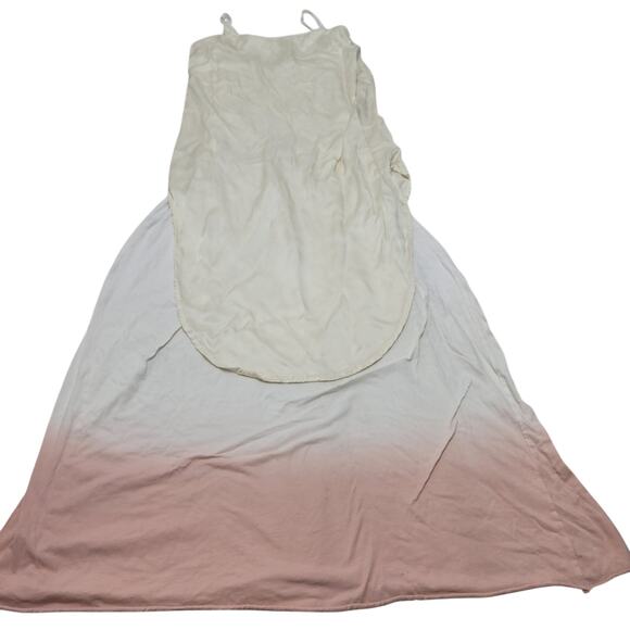 Winston white satin ombre ballet layered maxi dress - Picture 1 of 9